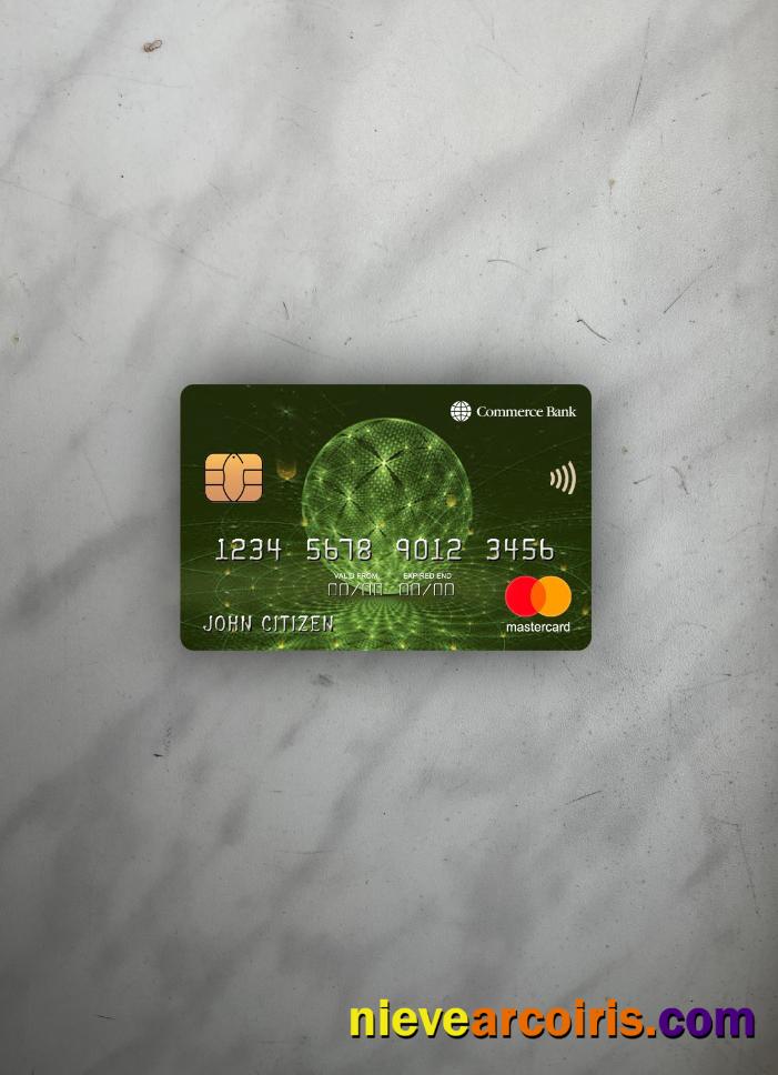 USA Commerce bank mastercard photolook